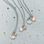 Steff Star & Heart Personalised Pendants - Steffans Jewellers