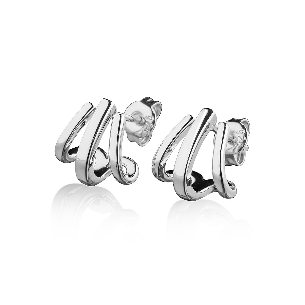 Steff Triple Illusion Hoop Earrings - Steffans Jewellers