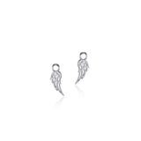 Steff Mix And Match Silver Angel Wing Earring Charms