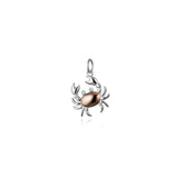 Steff Silver & Diamond Crab Charm