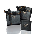 Steff Silver & Sodalite Gemstone Bead Celestial Love Bracelet Set