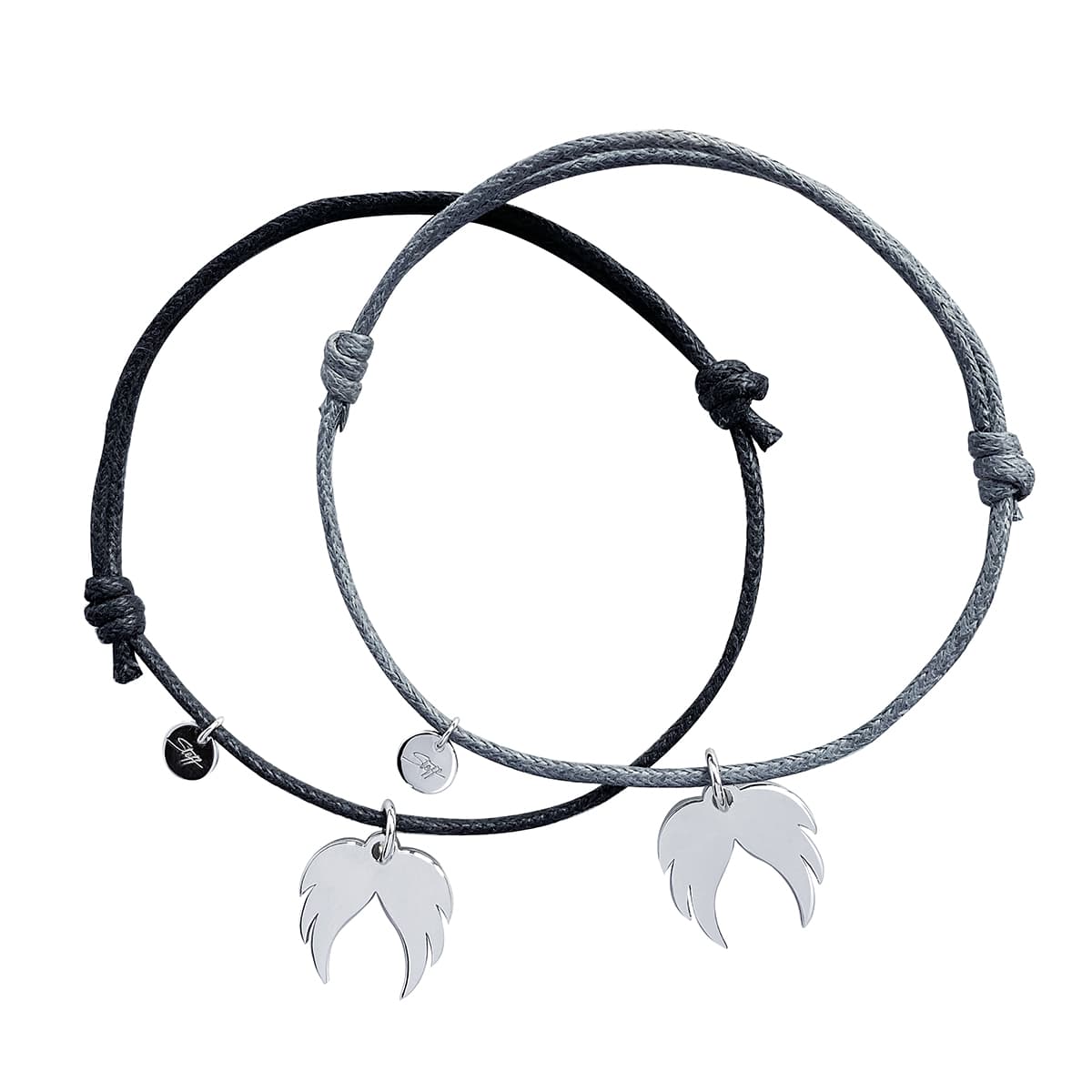 Steff Friendship Bracelets with Guardian Angel Wings Charm - Steffans Jewellers