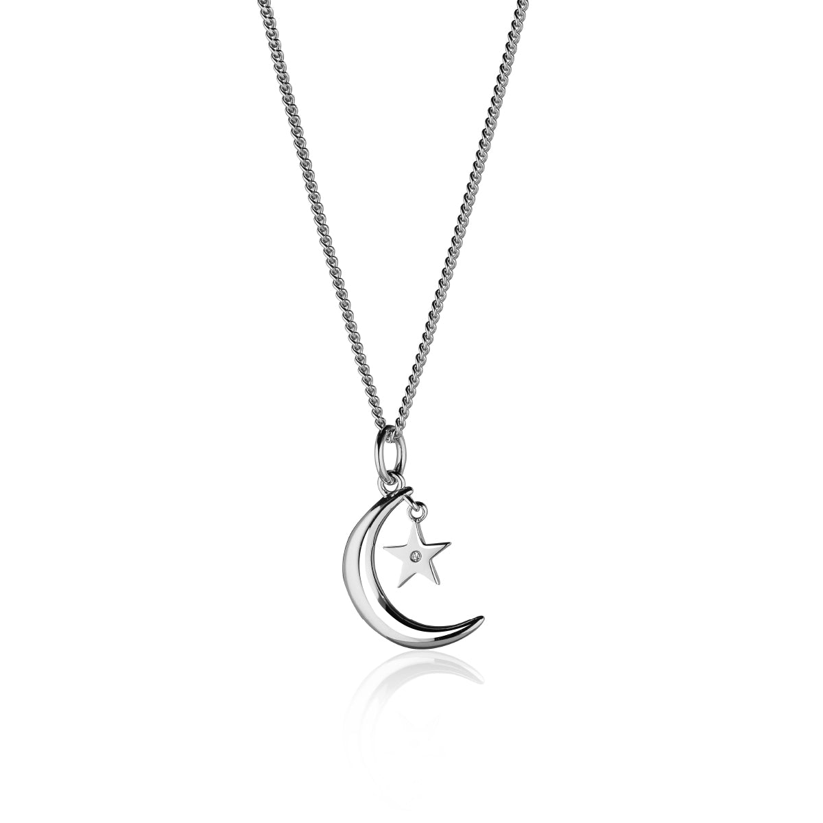 Steff Celestial Moon & Star Pendants - Steffans Jewellers