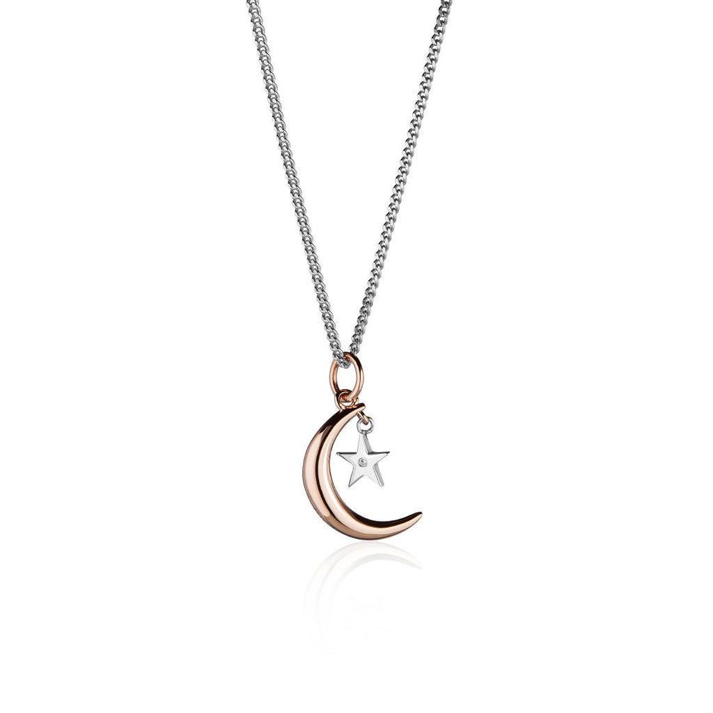 Steff Celestial Moon & Star Pendants - Steffans Jewellers