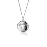 Steff Highgate Silver Wing Locket with Chain