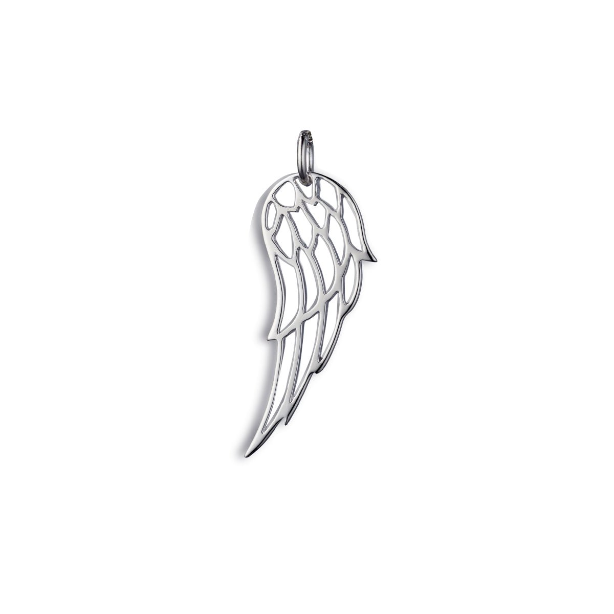 Steff Highgate Sterling Silver Angel Wing Pendant - Steffans Jewellers