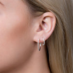 Steff Mix & Match Medium Diamond Hoop Earrings - Steffans Jewellers