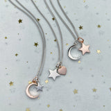 Steff Moon & Star Personalised Pendants - Steffans Jewellers