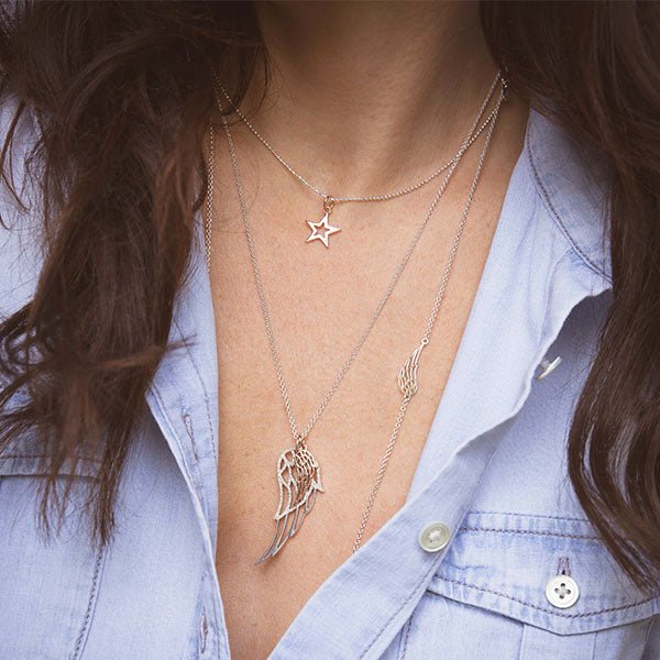 Steff Rose Gold Vermeil & Diamond Star Charm - Steffans Jewellers