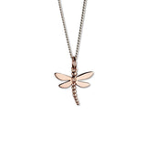 Steff Rose Vermeil & Diamond Dragonfly Pendant - Steffans Jewellers